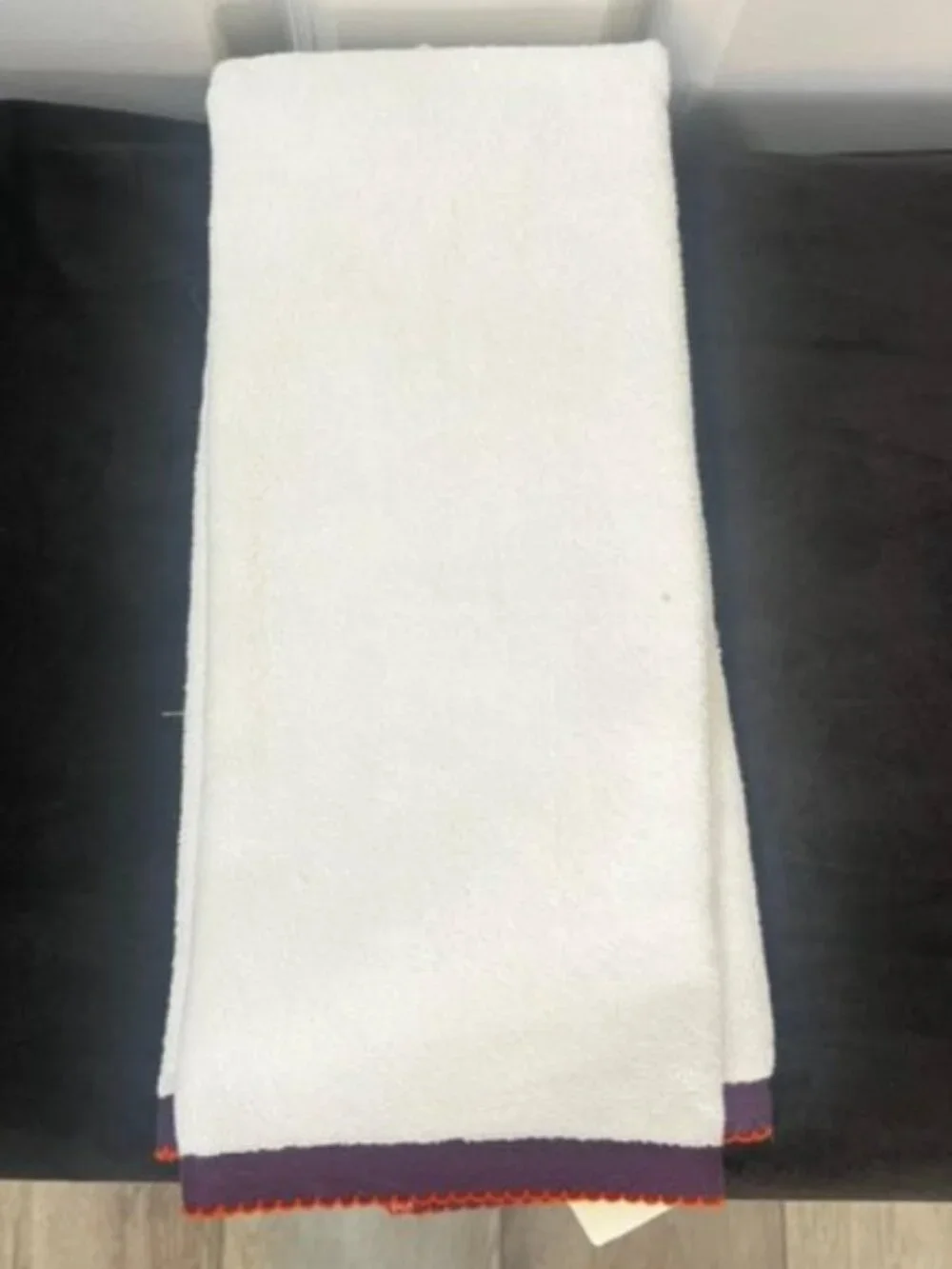 Anthropologie Icon Cotton Hand Towel Collection in White - NWT